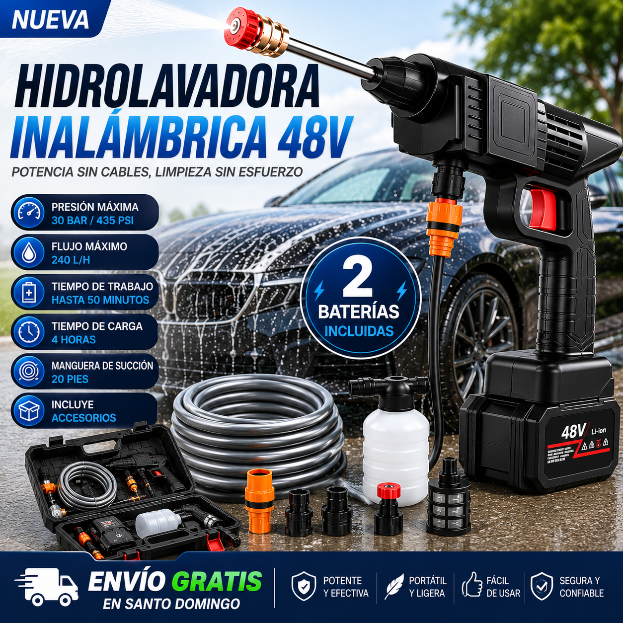 Hidrolavadora Portatil