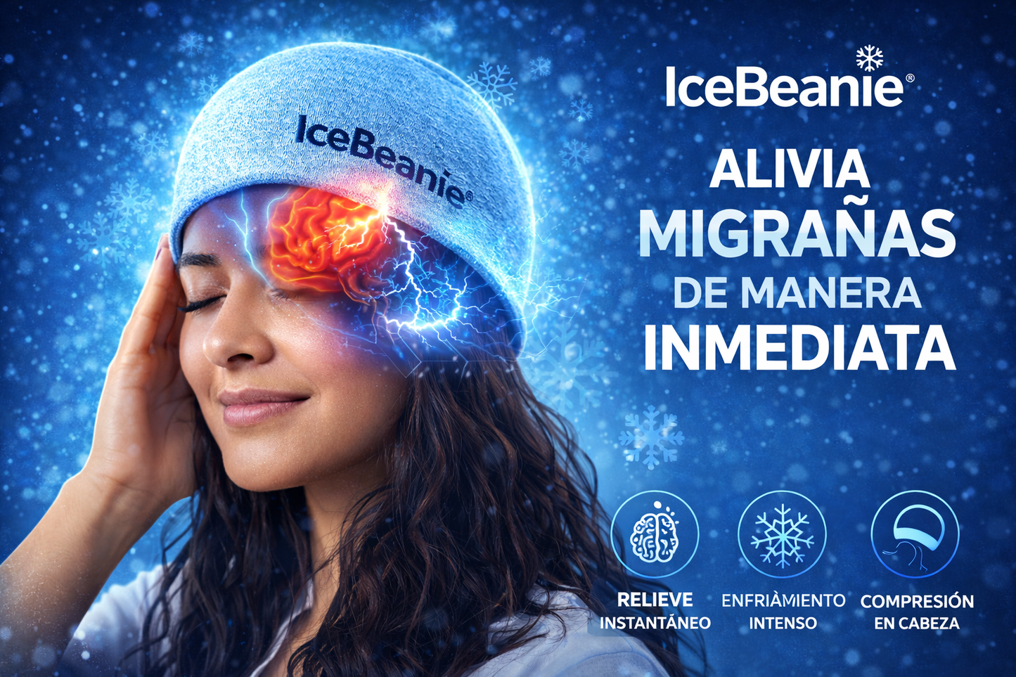 Ice Beanie (Gorro terapeutico anti migraña)